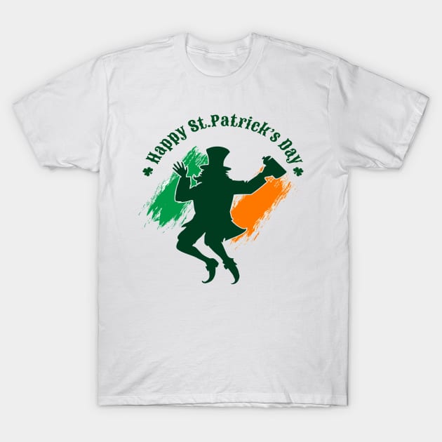 Happy St Patrick's Day T-Shirt by jobieh shop